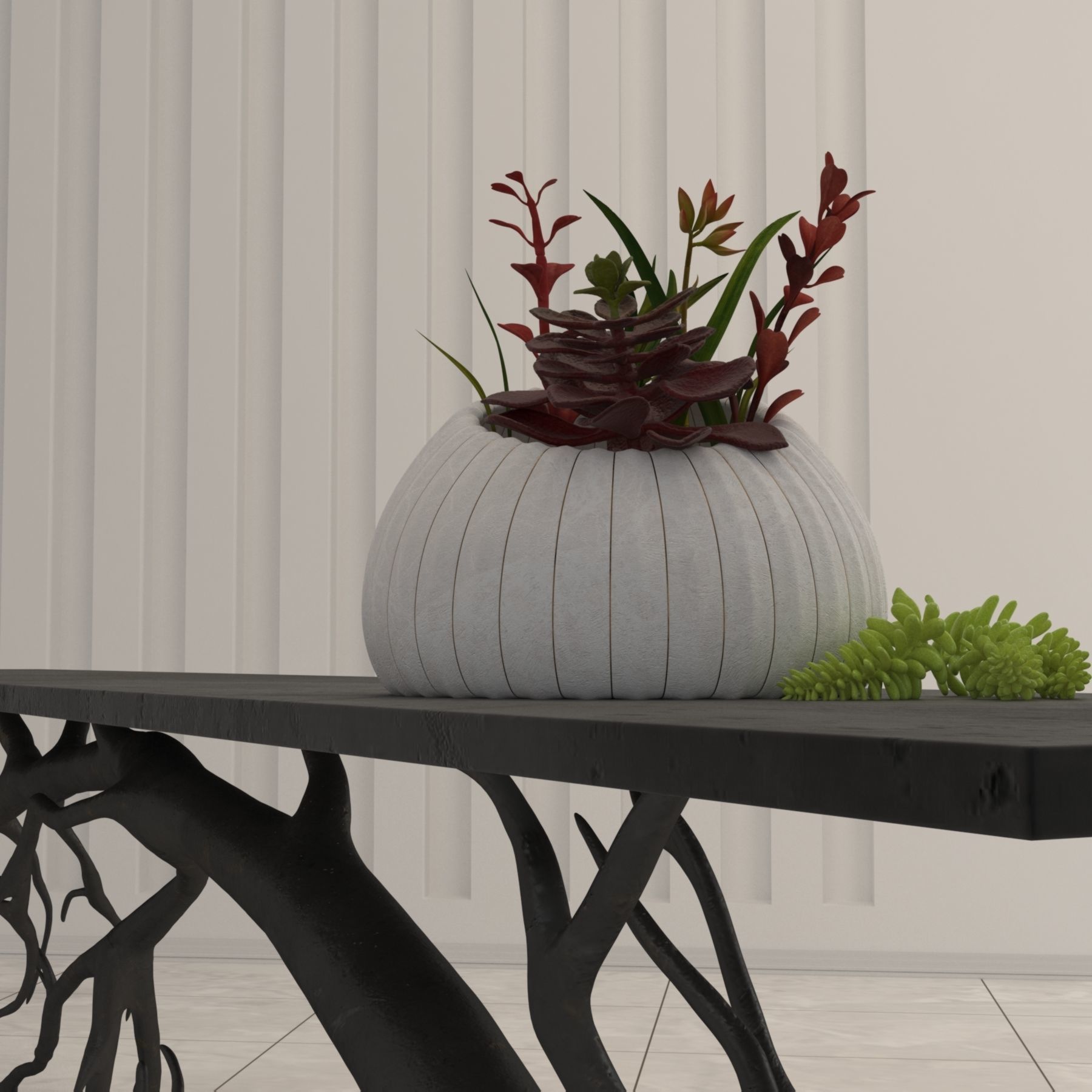 Branch Table 3D model_1
