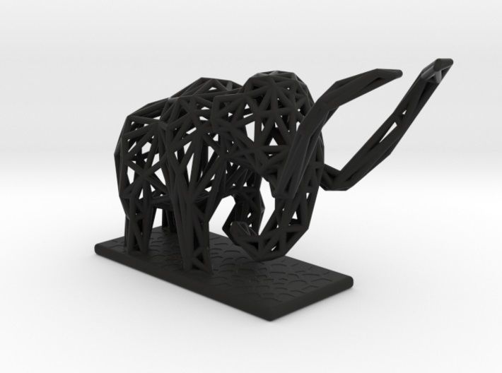 Mammoth elephant made out of wires 3D print model_18
