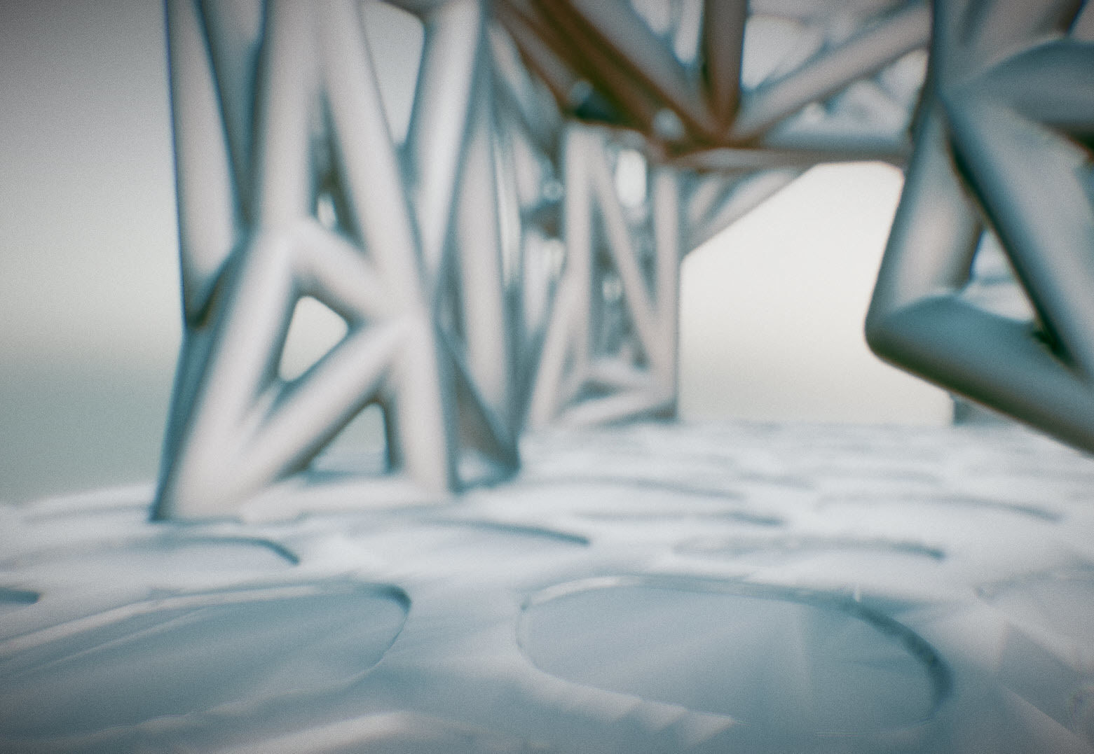 Mammoth elephant made out of wires 3D print model_10