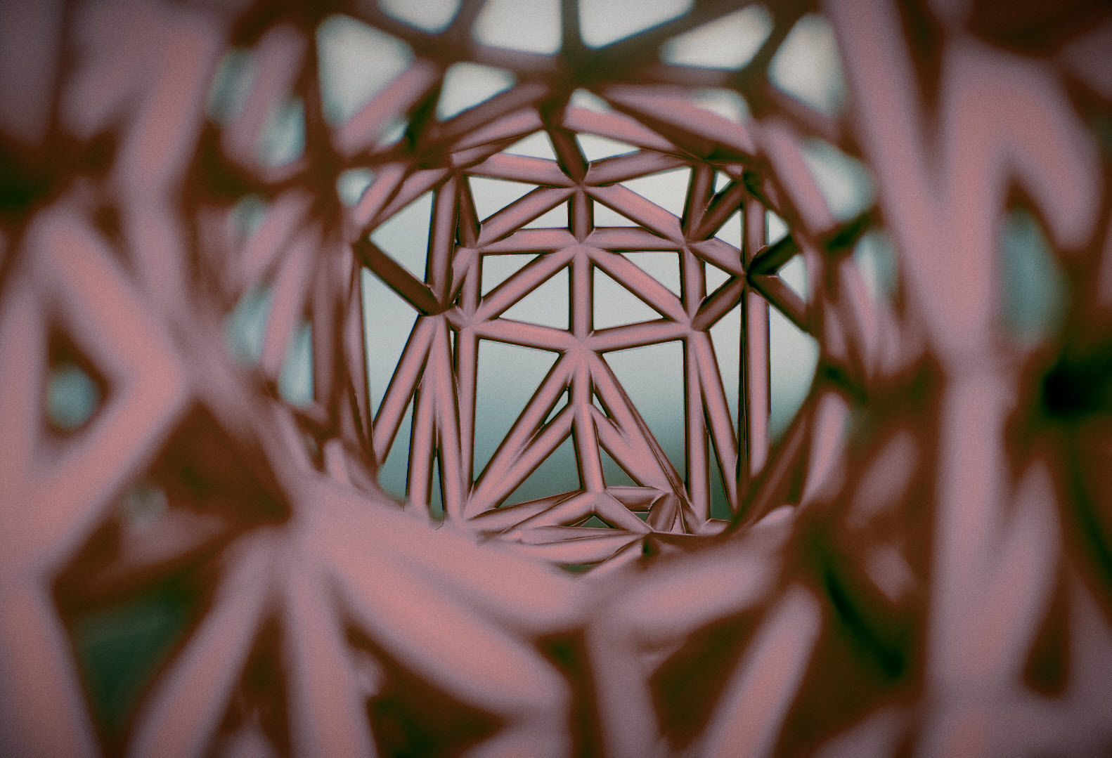 Mammoth elephant made out of wires 3D print model_41