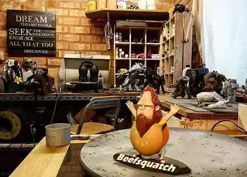Beefsquatch From Bobs Burgers 3D print model