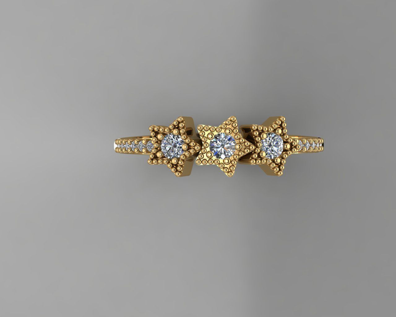 GC GOLD T64- Diamond gold 3D print model_2