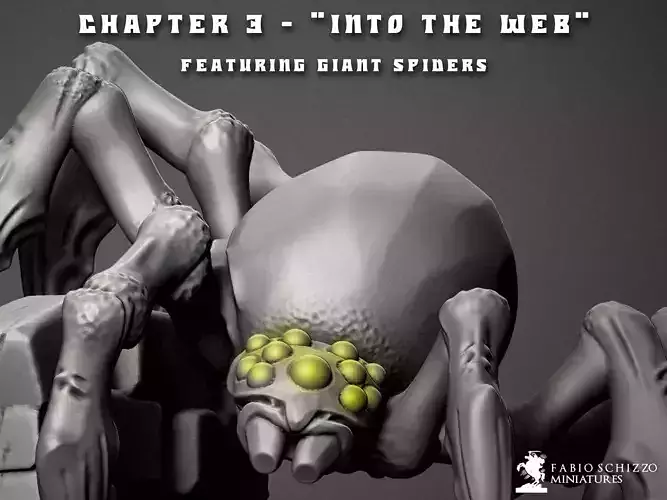 Crawler Spider 3D print model
