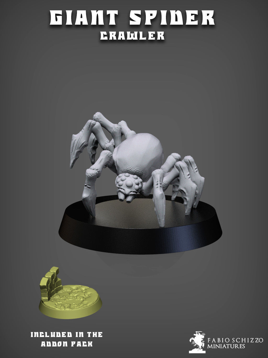 Crawler Spider 3D print model_1