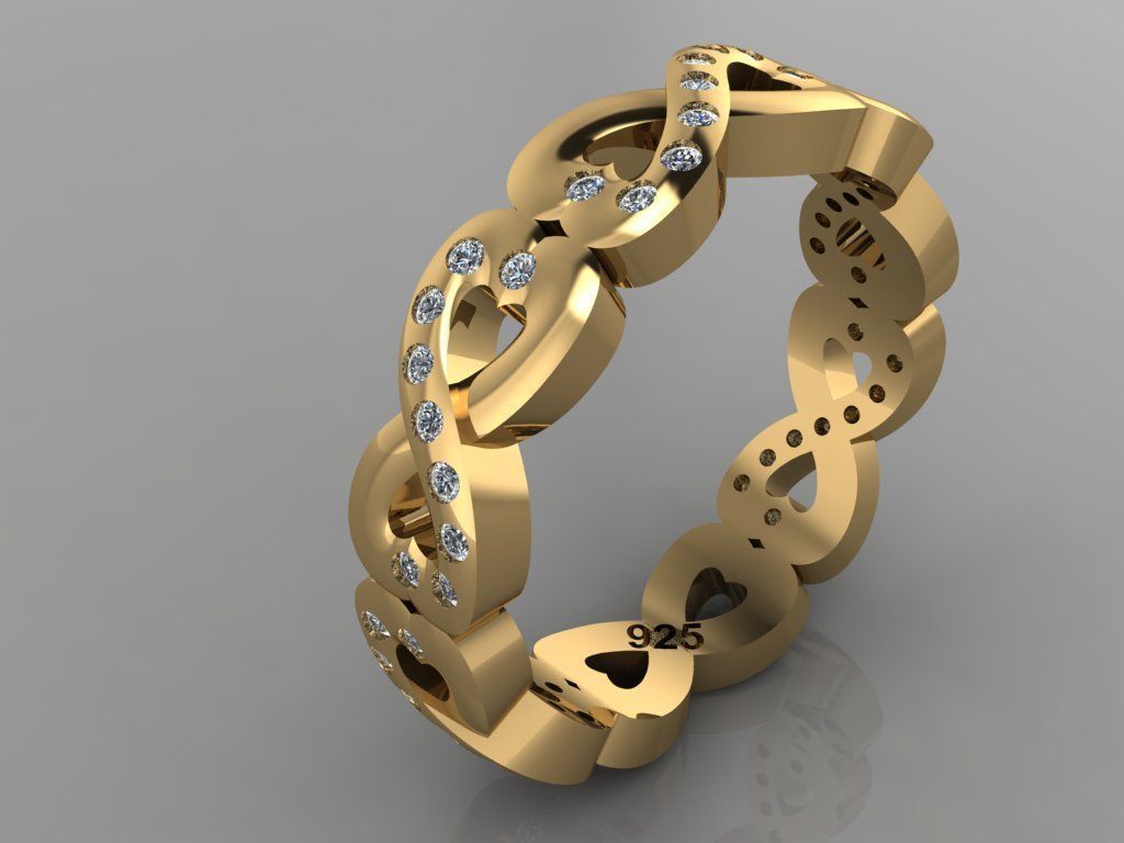 GC GOLD T68- Diamond gold 3D print model_1