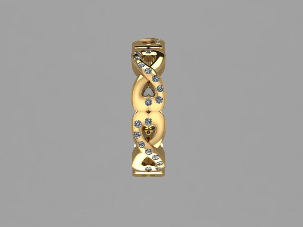 GC GOLD T68- Diamond gold 3D print model_3