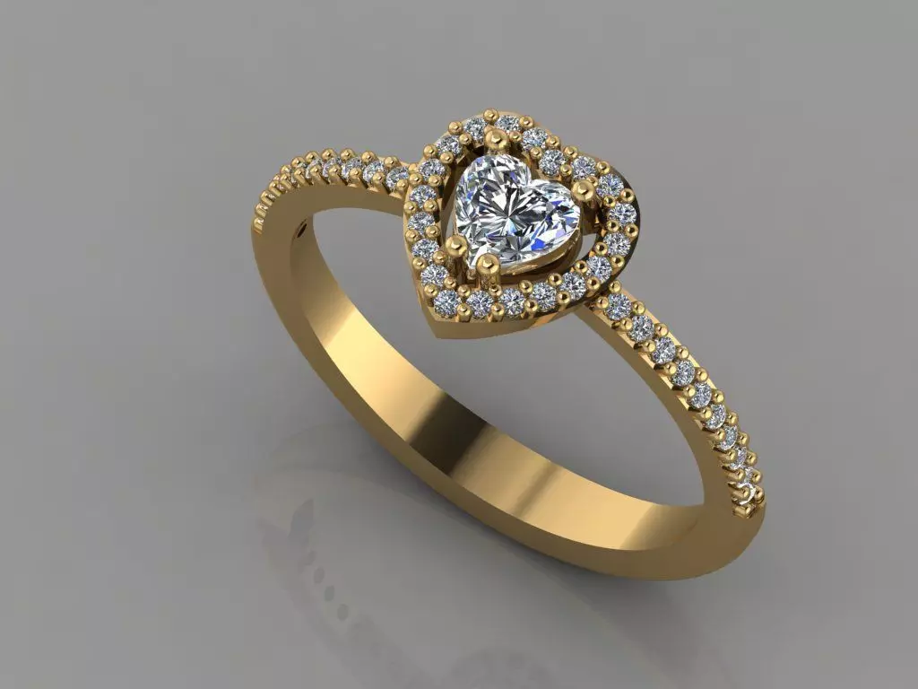 GC GOLD T70- Diamond gold 3D print model_0