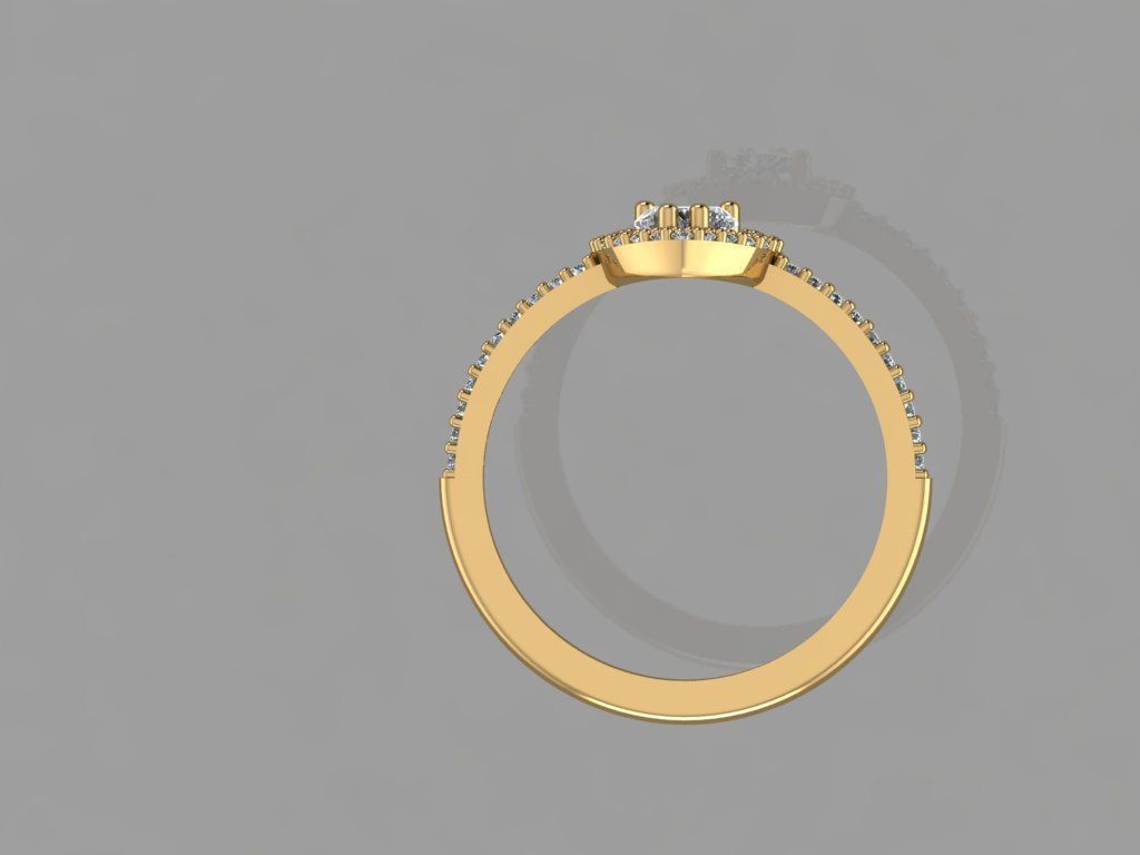 GC GOLD T70- Diamond gold 3D print model_4