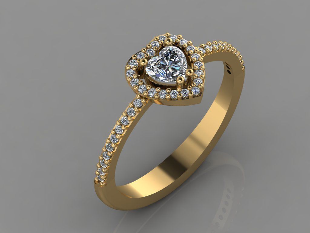 GC GOLD T70- Diamond gold 3D print model_1