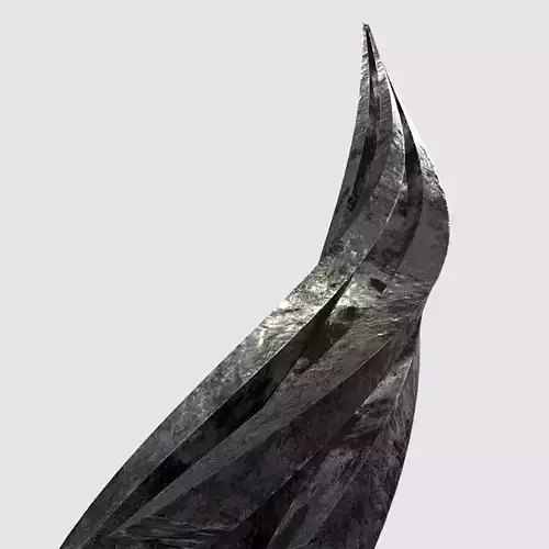 Ruined Metal Sculpture