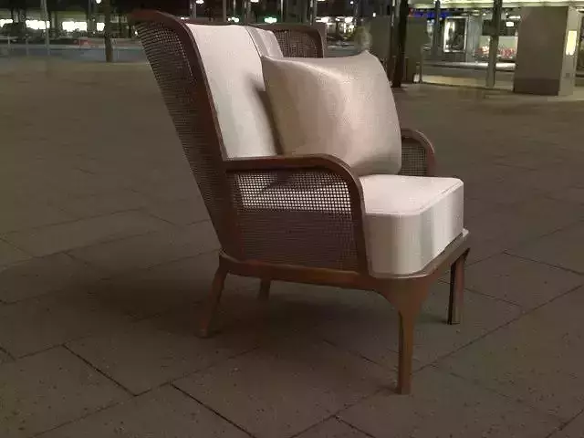 Rattan Ro Chair 3D model