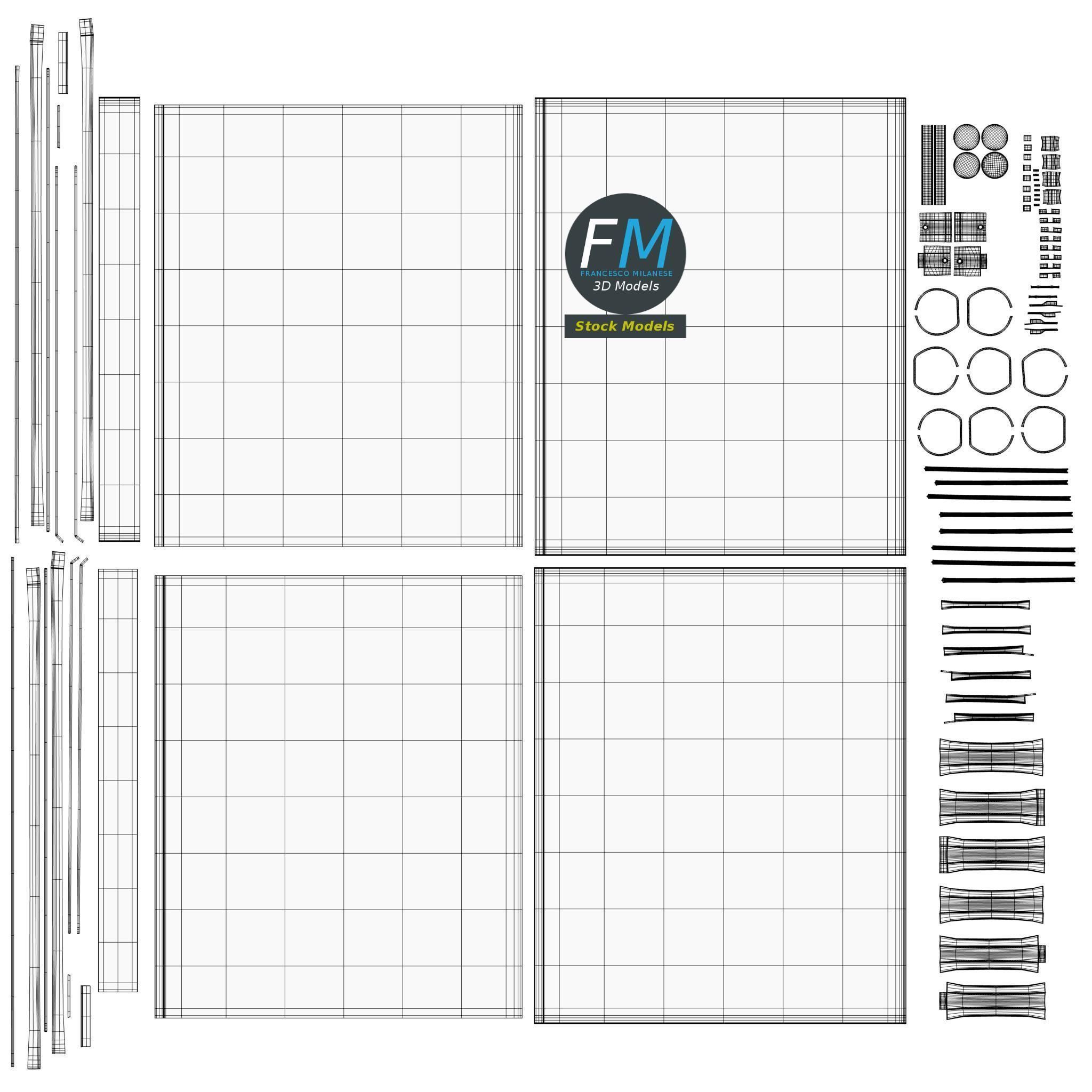 Ring binders 3D model_13