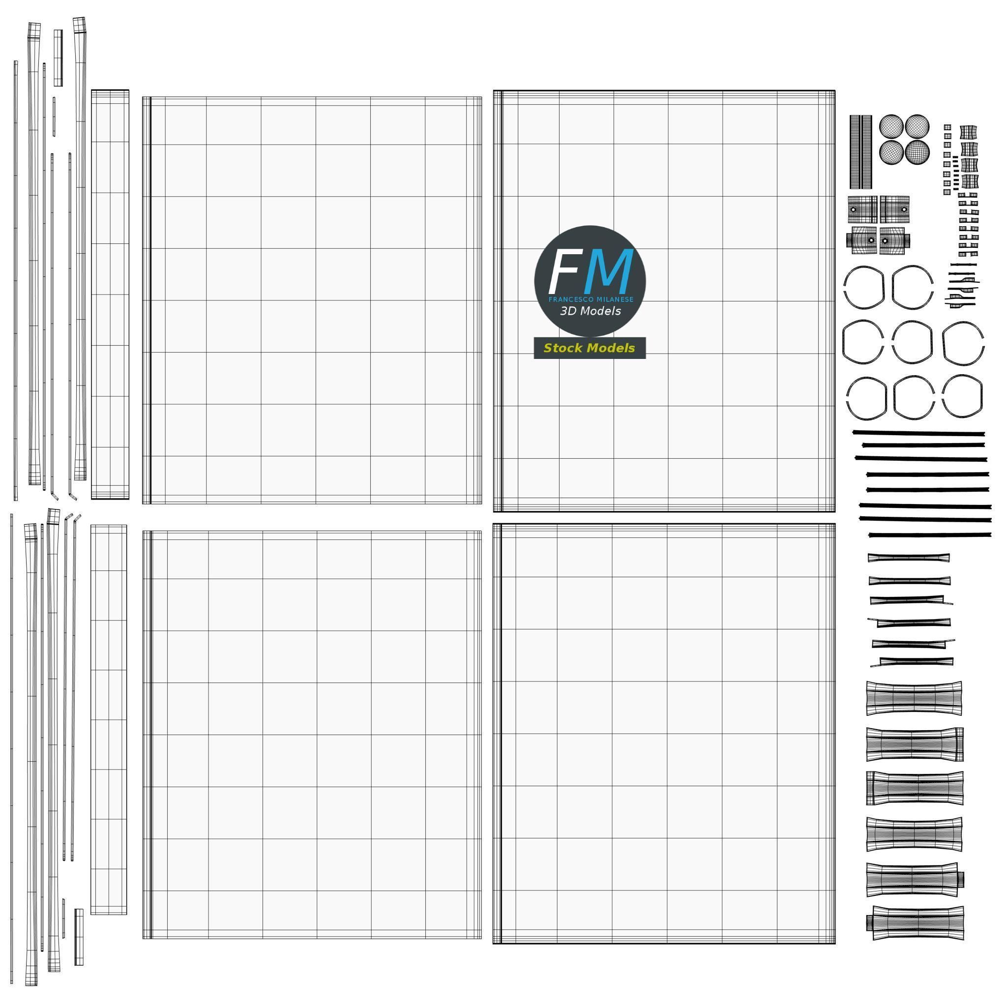 Ring binders 3D model_11