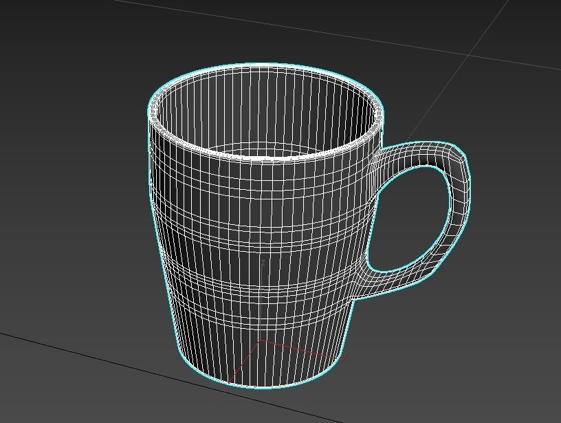 Cup 3D Model coffee mug Free 3D model_2