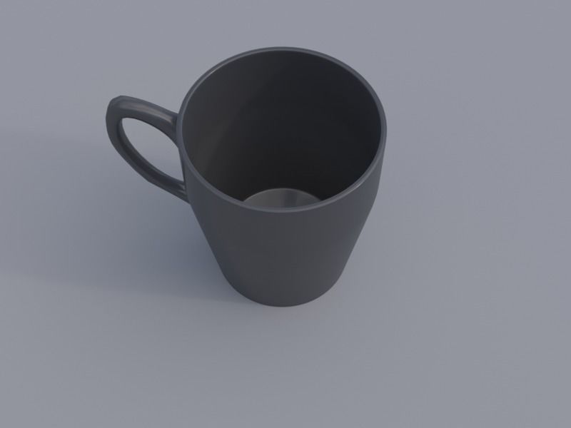 Cup 3D Model coffee mug Free 3D model_1