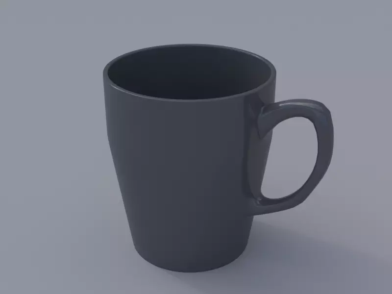 Cup 3D Model coffee mug Free 3D model_0