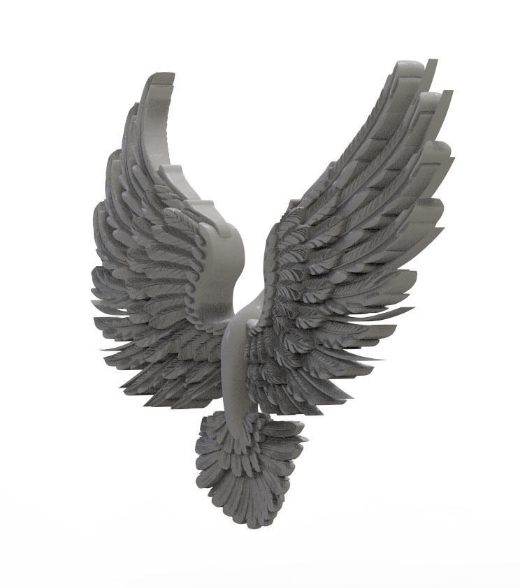  Flight of bird 3D print model_10