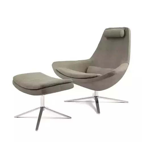 Metropolitan Armchair by BB Italia 3D model