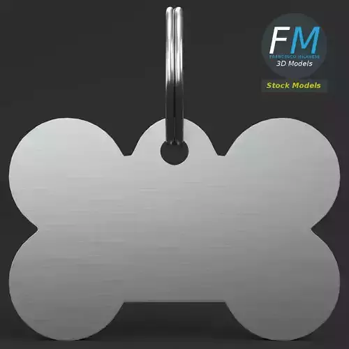 Pet tag 3D model