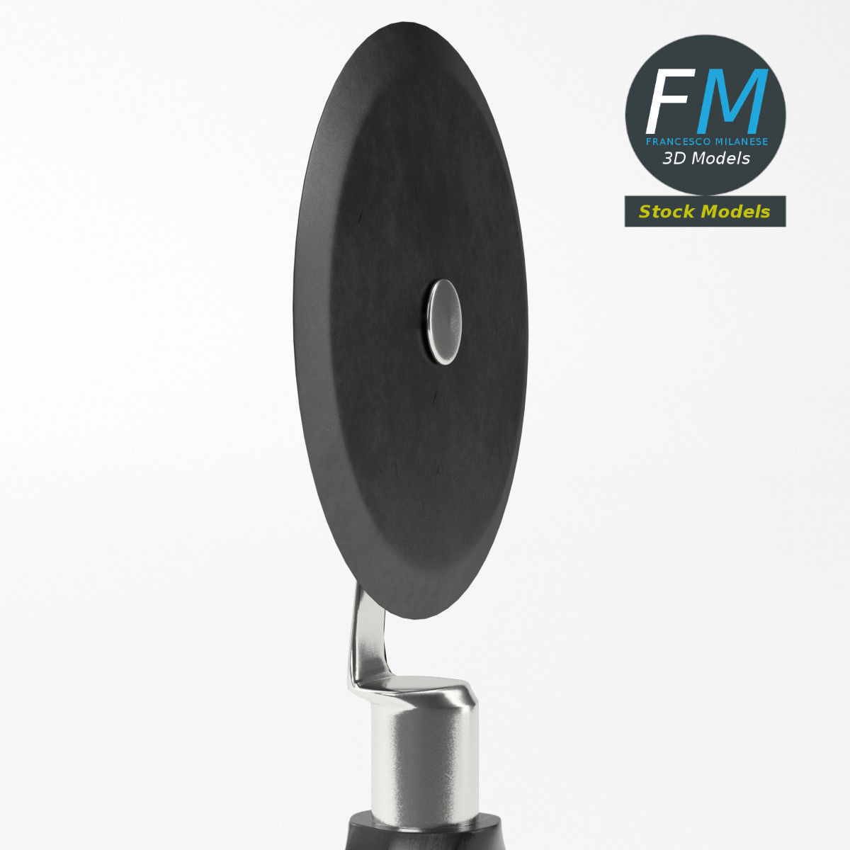 Pizza cutter 3D model_5