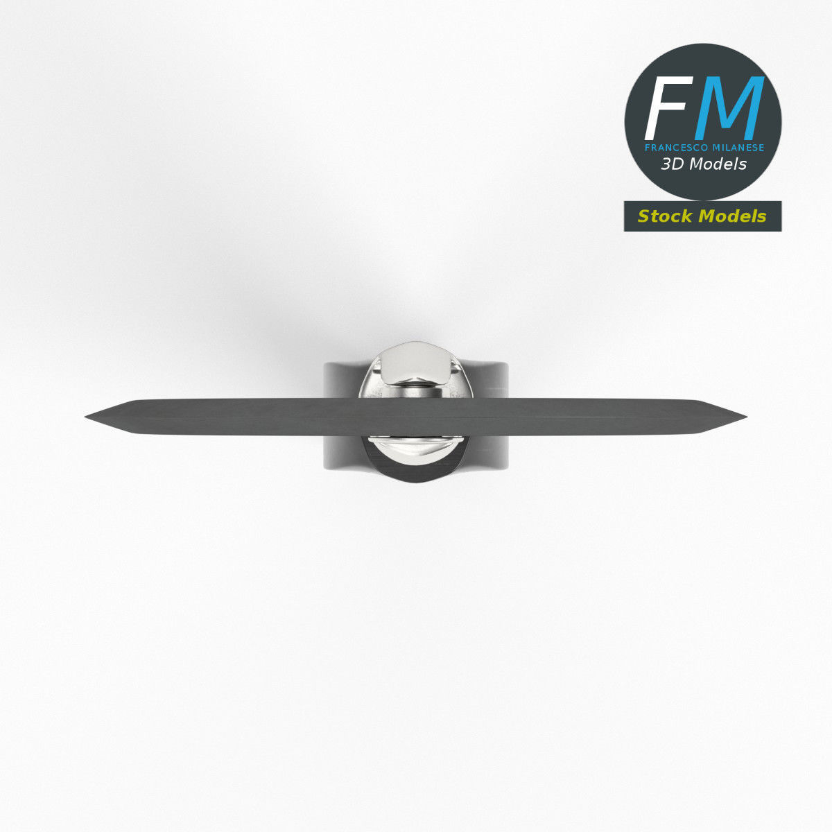 Pizza cutter 3D model_6