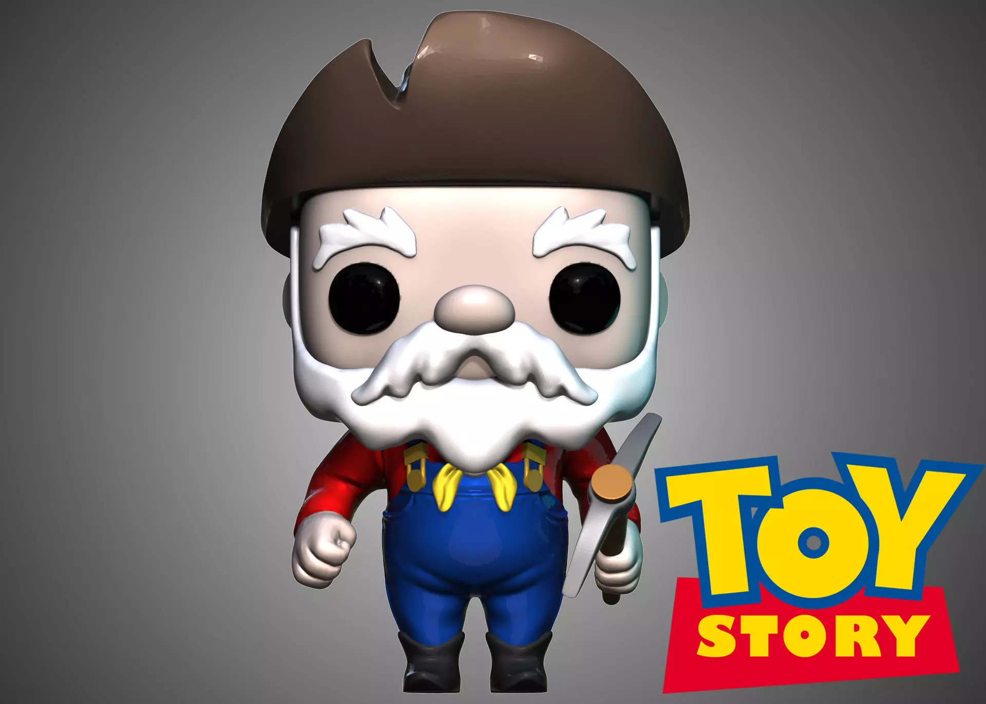 Funko Pop Stinky Pete 3D print model_0