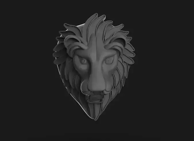 Lion Badge Printable