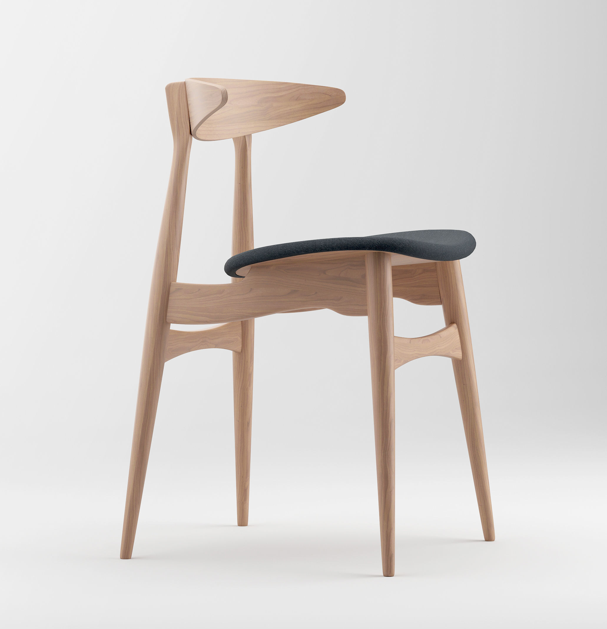 CH33 Chair 3D model_1