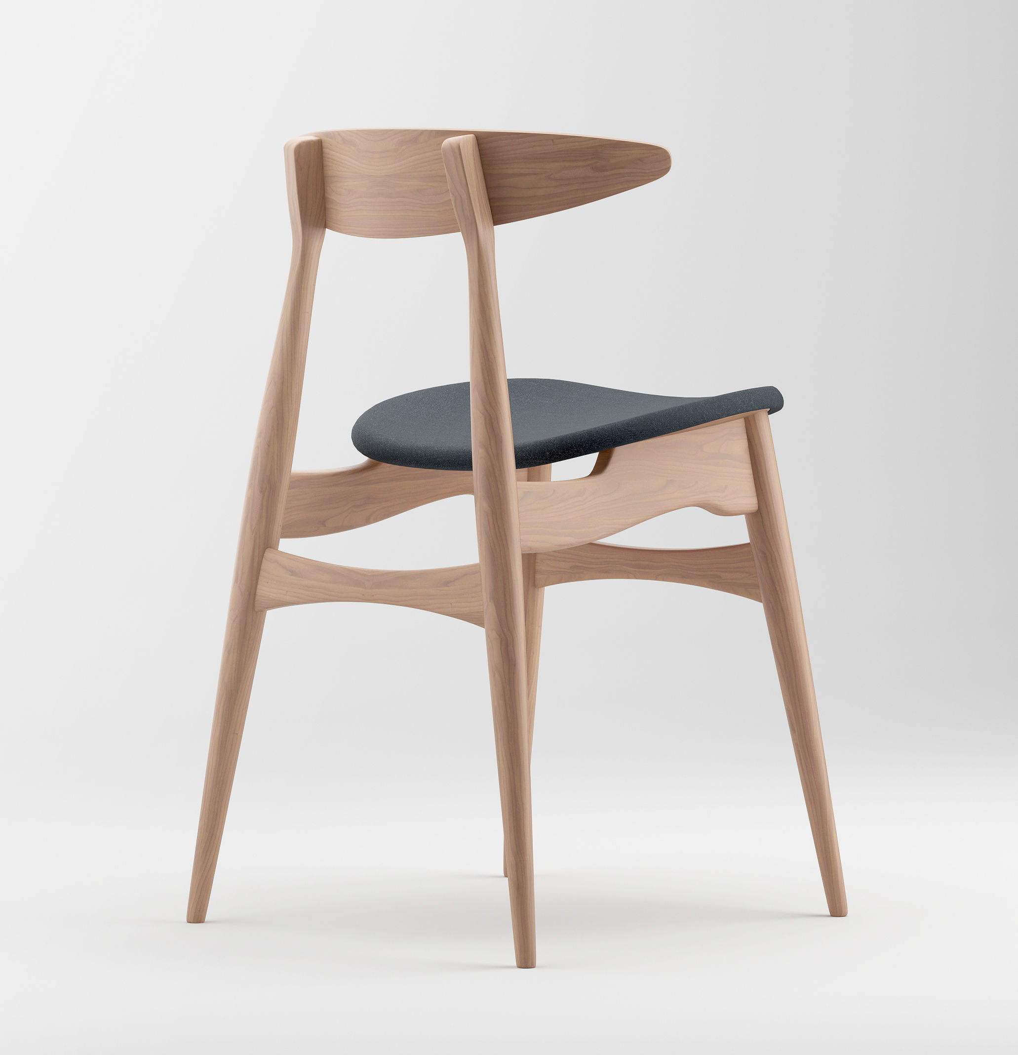 CH33 Chair 3D model_2