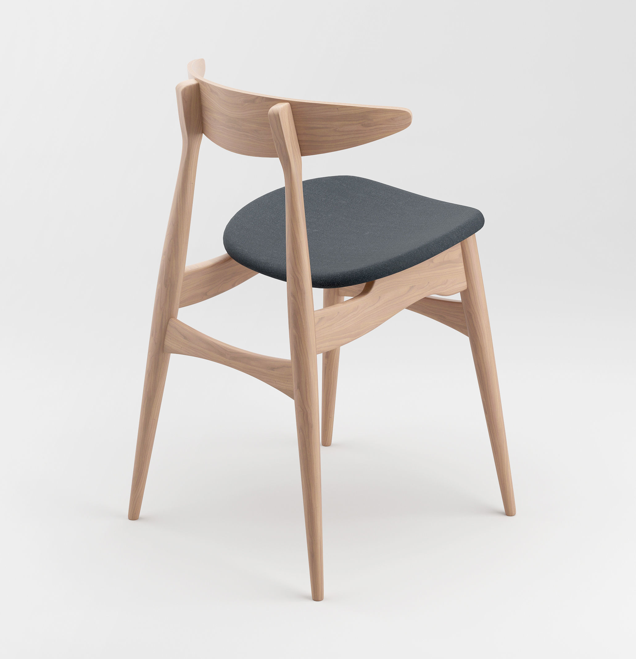 CH33 Chair 3D model_3