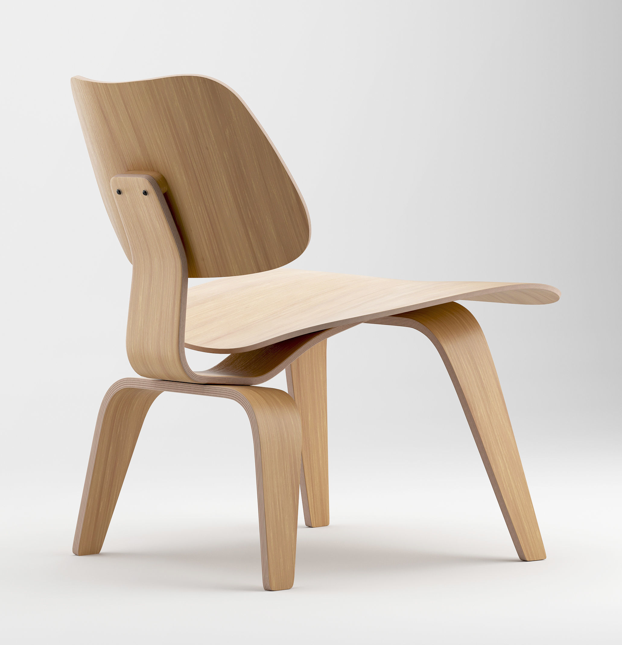 Eames Lounge Armchair Free 3D model_2