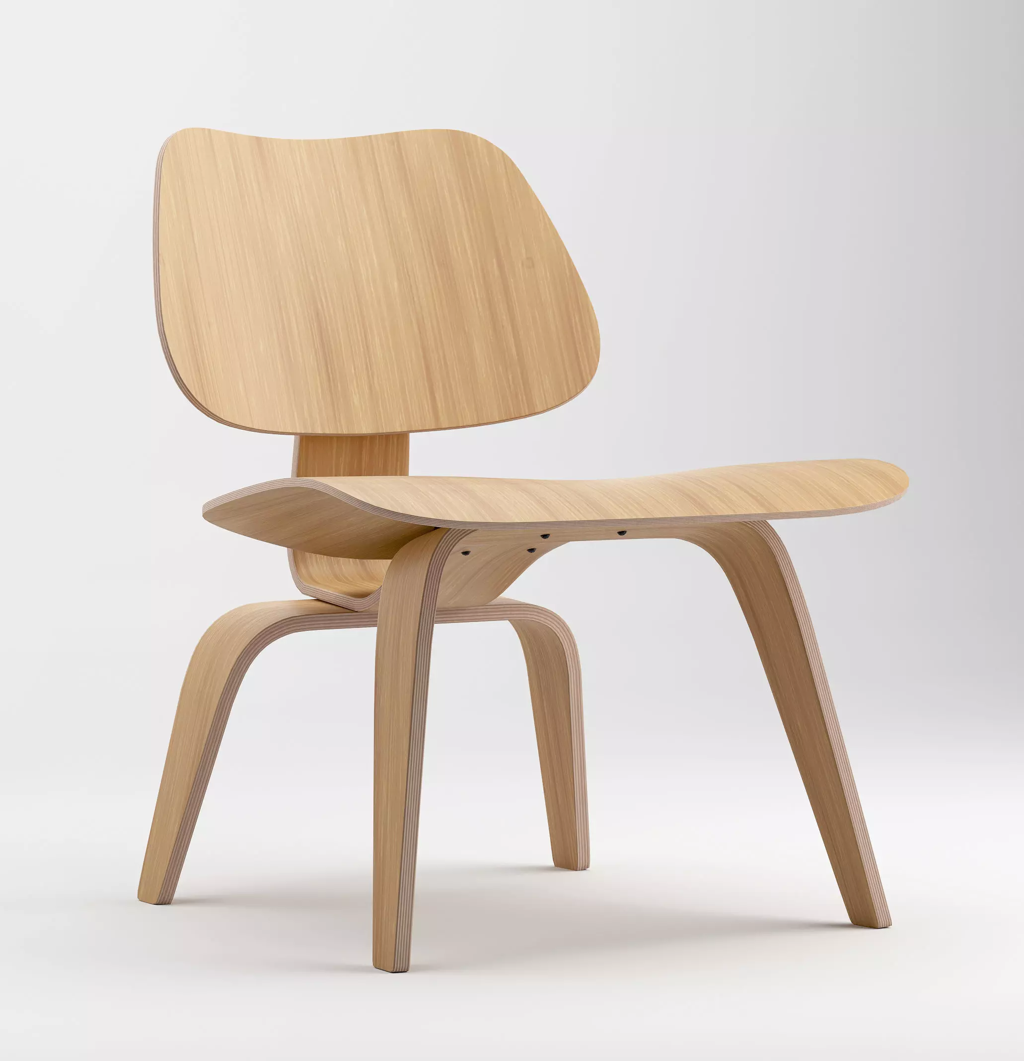 Eames Lounge Armchair Free 3D model_0