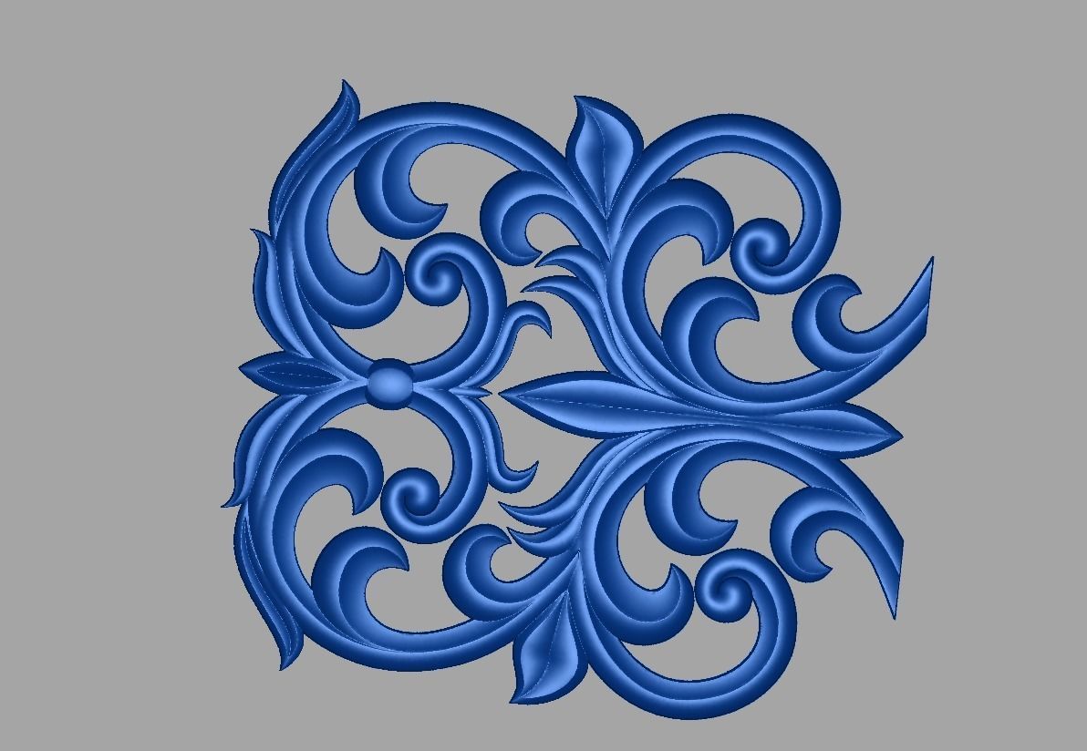 wooden design 29 3D model_5