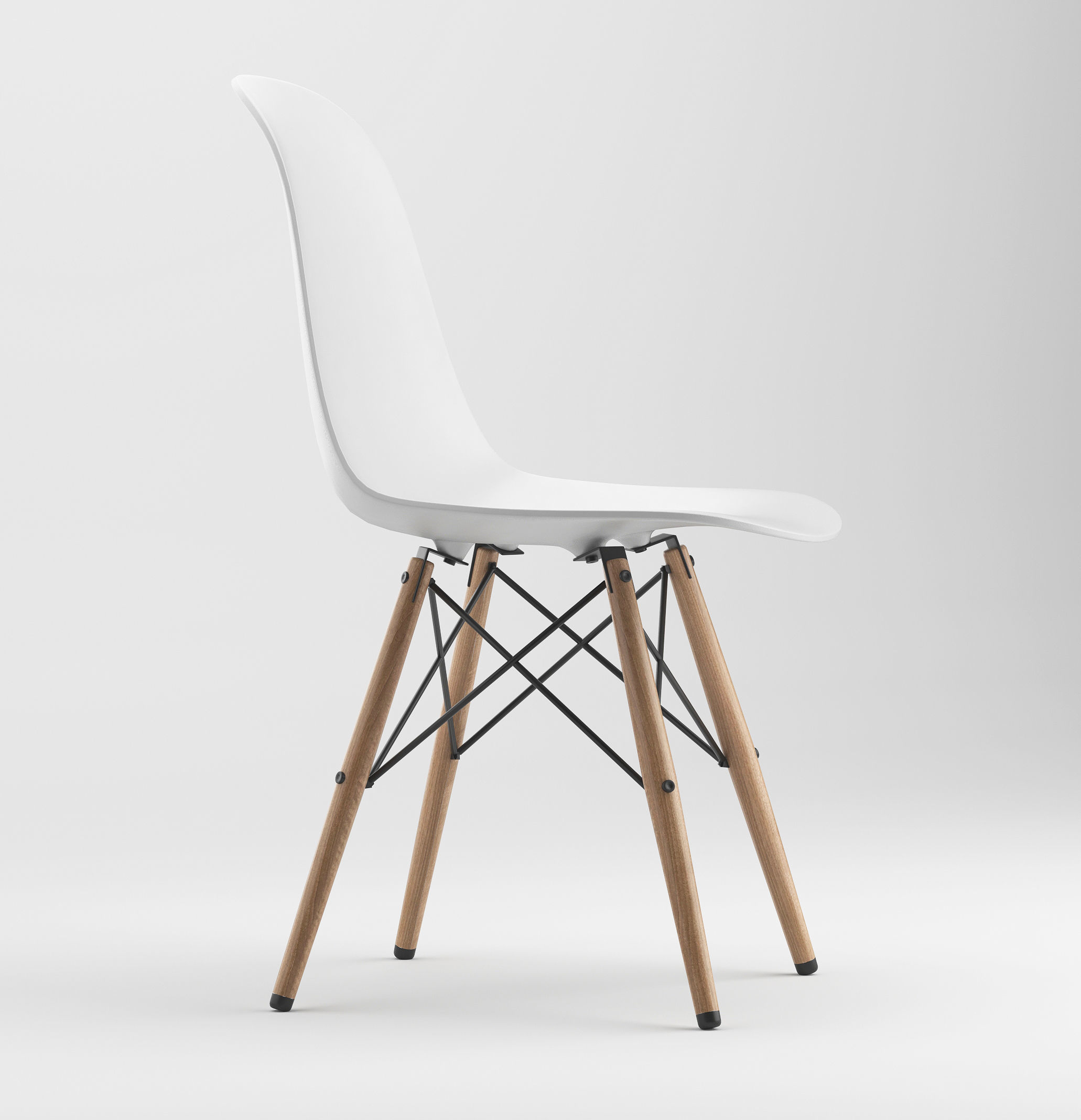 Eames Chair Free 3D model_1