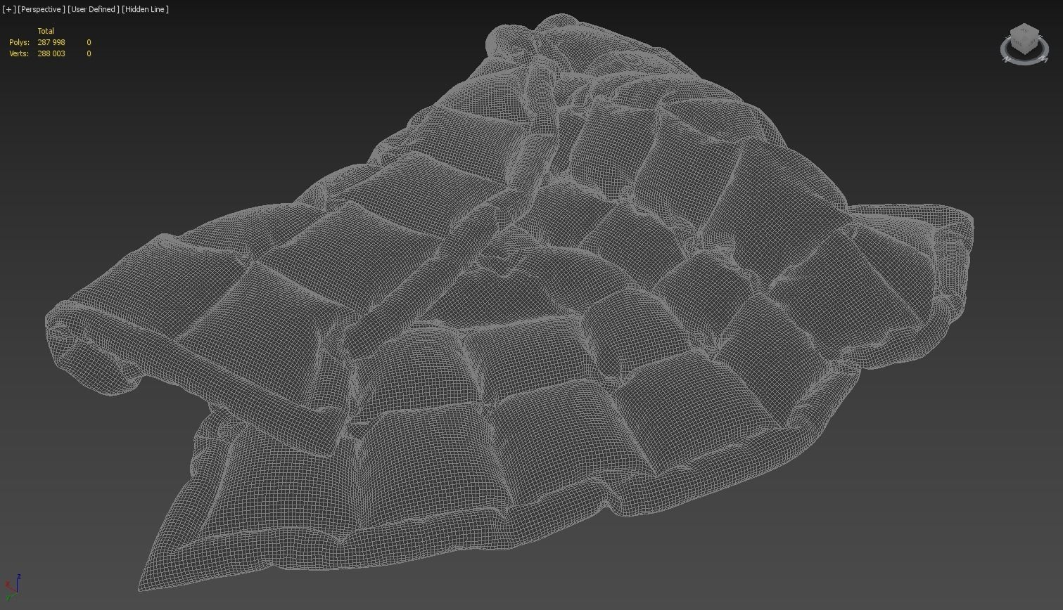 Blanket - 3ds Max 3D model_46