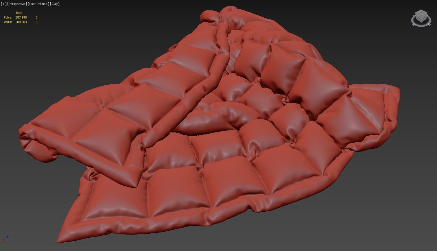 Blanket - 3ds Max 3D model_48