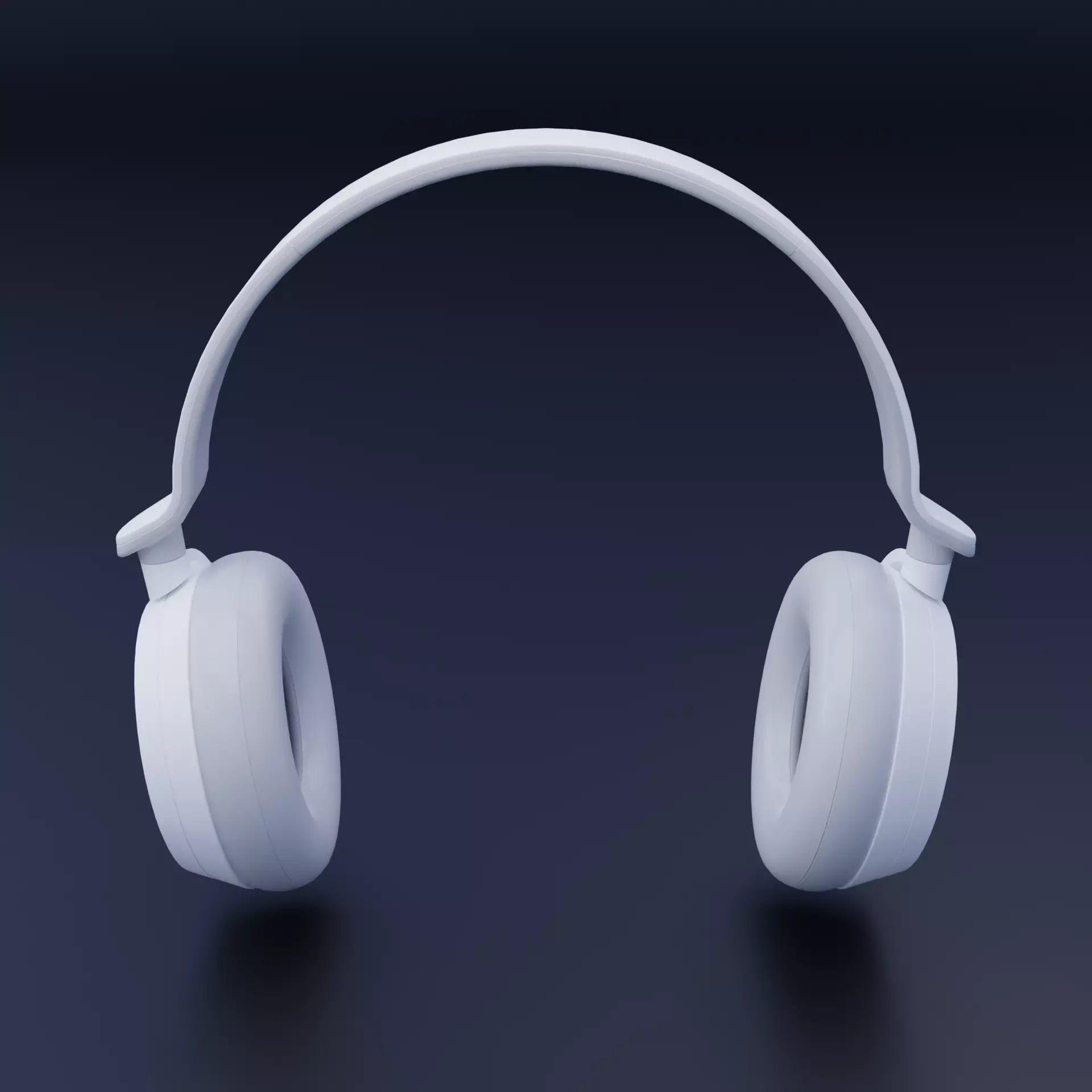 Surface Headphones - NoLogo 3D model_0
