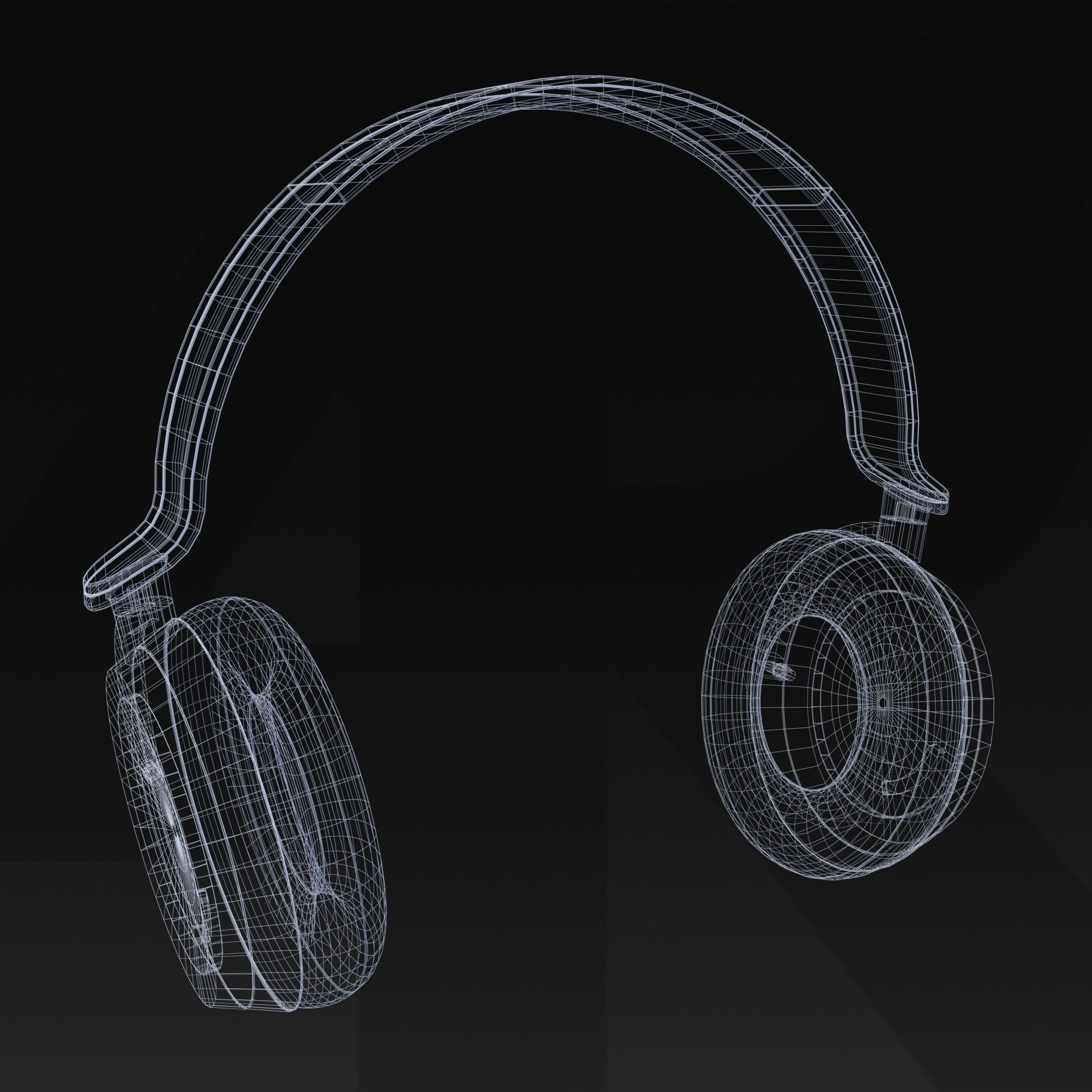 Surface Headphones - NoLogo 3D model_3