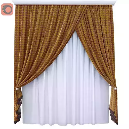 Curtain 17 3D model