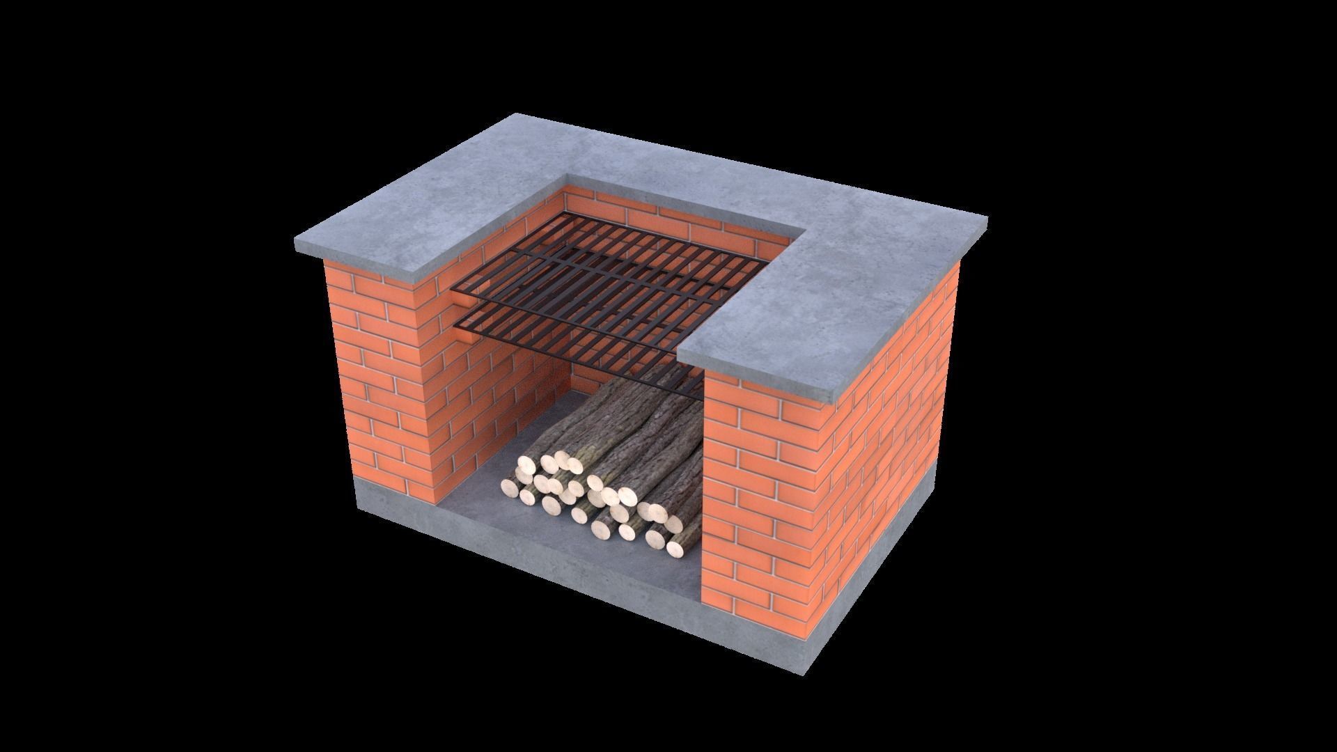 Barbecue 3D model | CGTrader