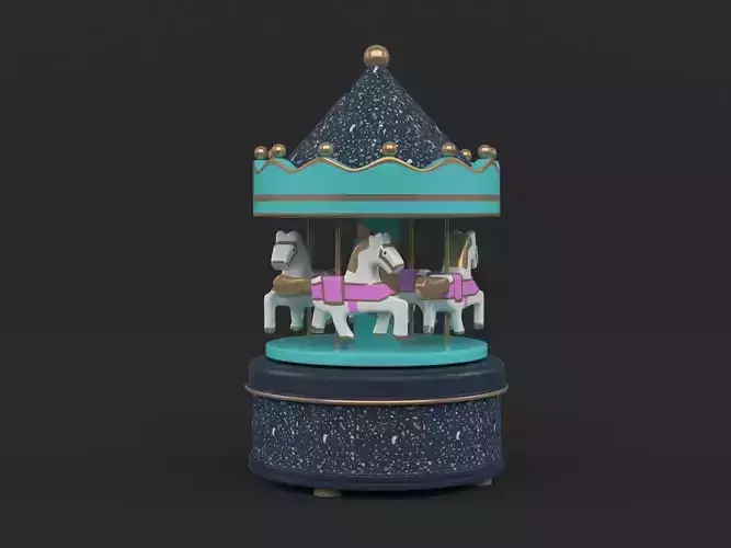 Carousel Music Box
