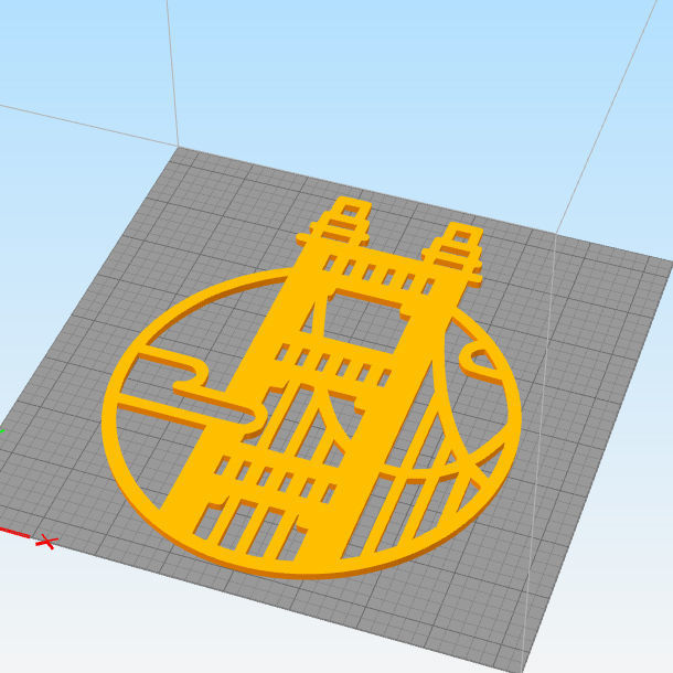 CITY ICON WALL DECORATION 3D print model_2