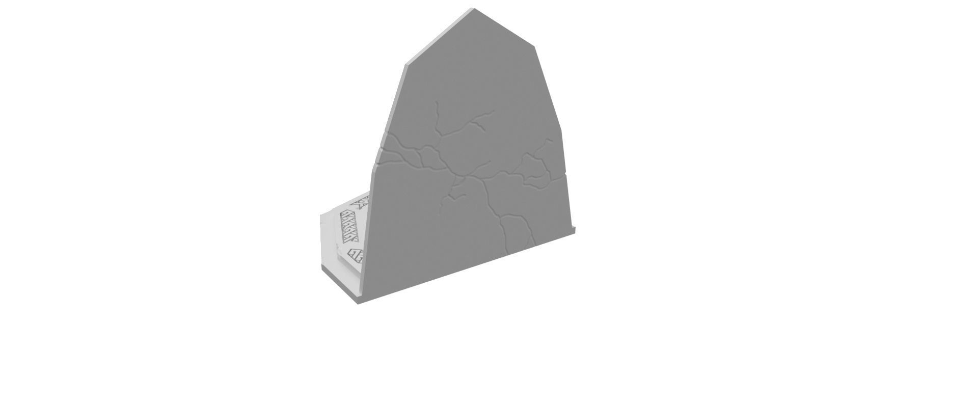 Stone Giant Throne Free 3D print model_3