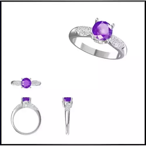 JCD Format  Affordable color stone rings jewelry files for sale