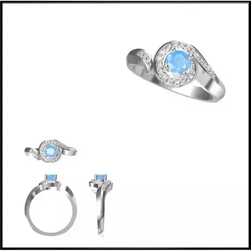 JCD Format  Affordable color stone rings jewellery design course