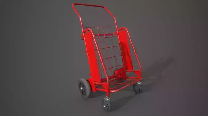 Transport Cart PBR 3D model