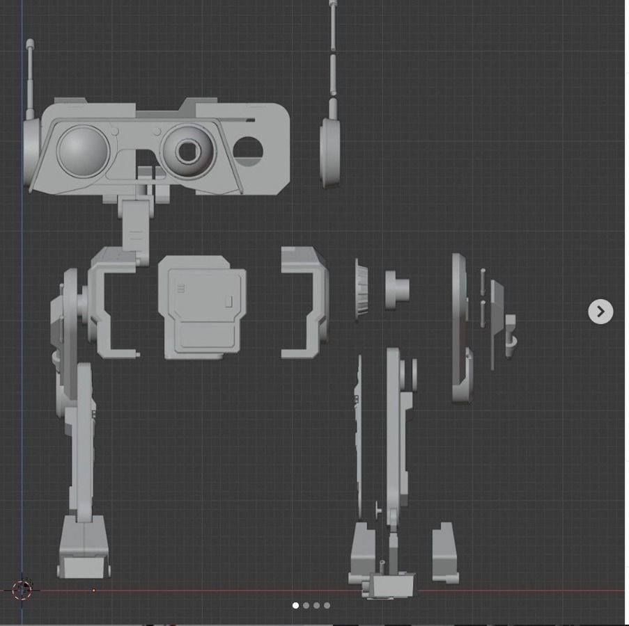 BD-1 BD1 DROID STAR WARS JEDI FALLEN ORDER MODEL for PRINT 3D print model_5