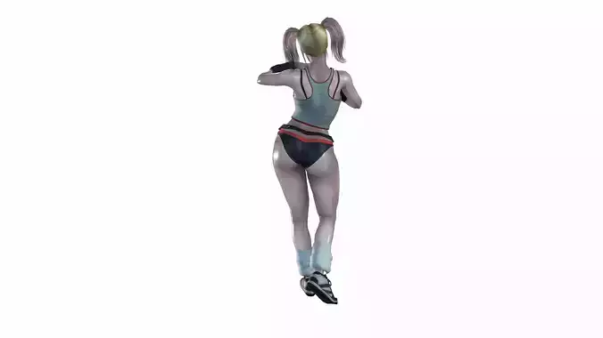Margot Robbie - Harley Quinn -  3D Iclone iAvatar Model 3D model