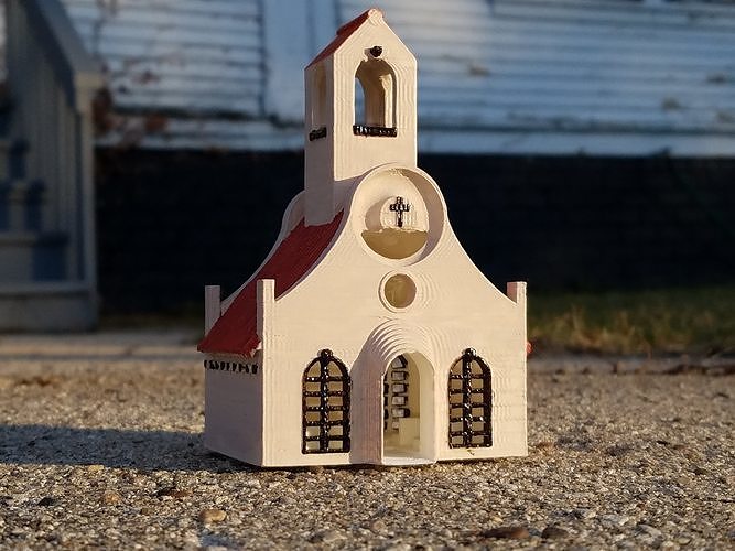 La iglesia misionera 3D print model
