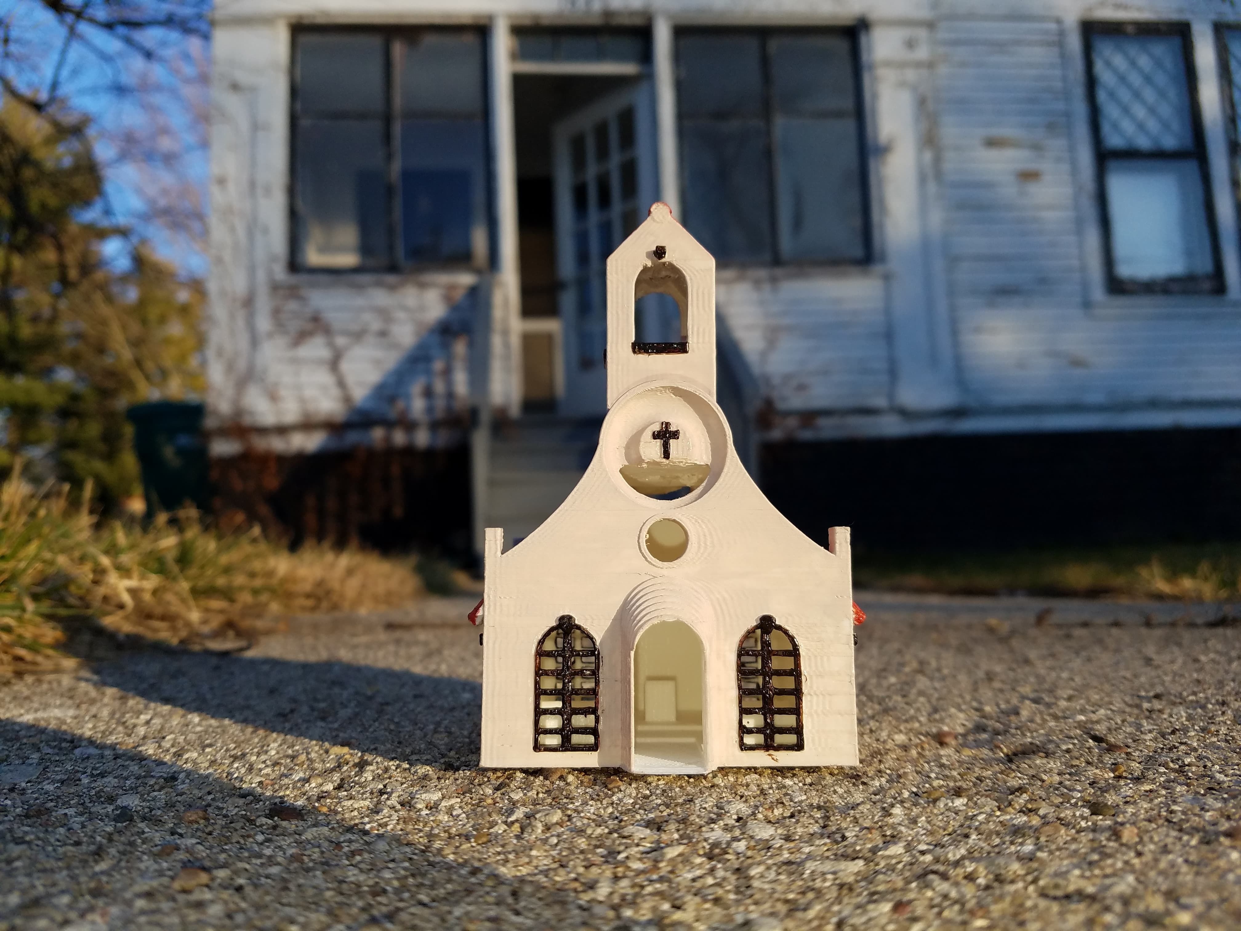 La iglesia misionera 3D print model_1